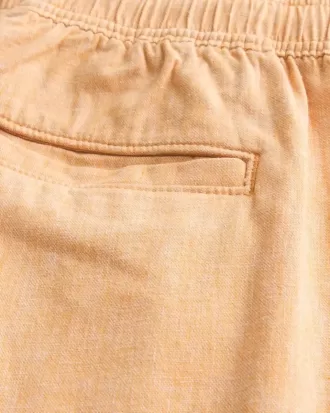 Above-the-Knee Linen-Blend Shorts
