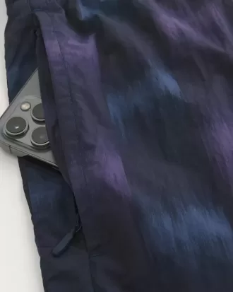 Above-the-Knee Nylon Track Shorts