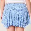 Asymmetrical Hem Tiered Mini Skort Asymmetrical Hem Tiered Mini Skort