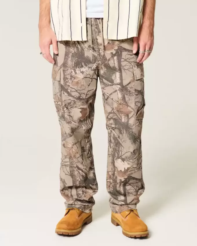 Baggy Cargo Pull-On Pants