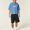 Baggy Heavyweight Crop Ford Graphic Tee