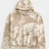 Boxy Camo Hoodie