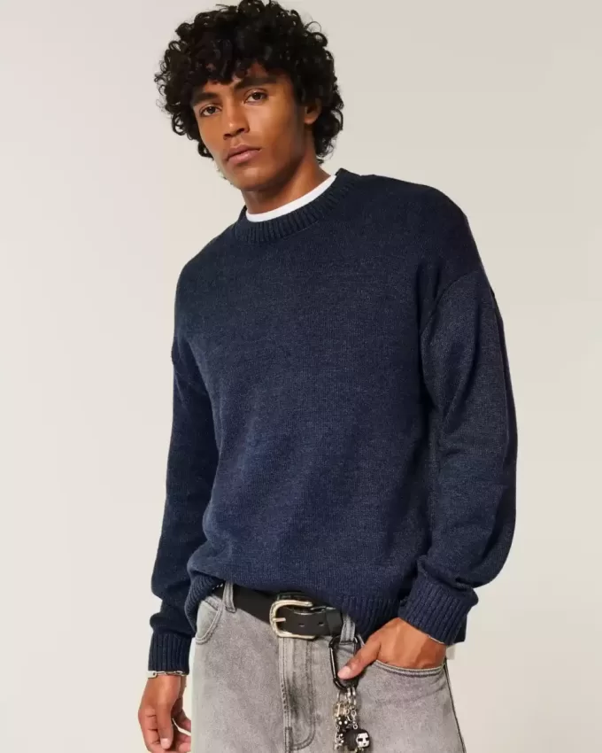 Boxy Crew Sweater