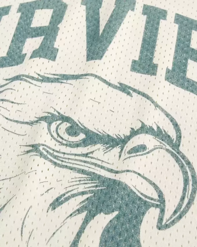 Boxy Crop Fairview Football Graphic Jersey