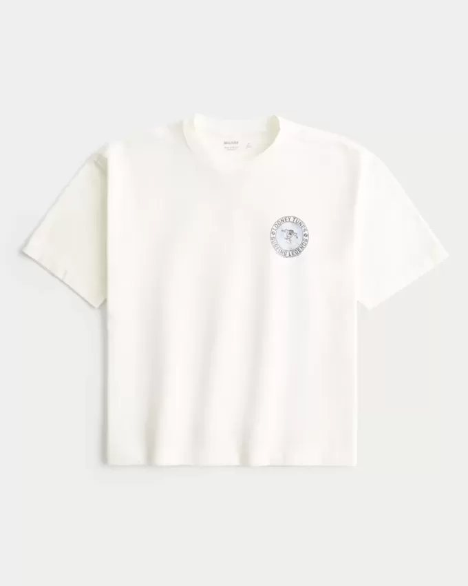 Boxy Crop Looney Tunes Taz Graphic Tee