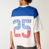 Boxy Crop Number Graphic Jersey