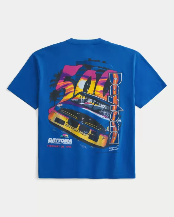 Boxy Daytona 500 Graphic Tee