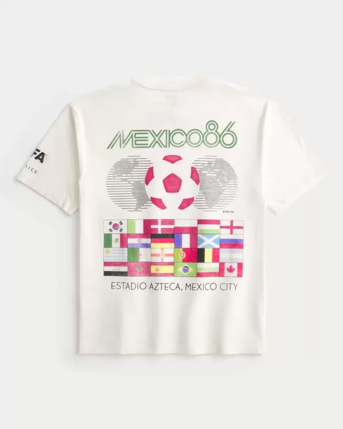 Boxy FIFA World Cup Mexico 1986 Graphic Tee