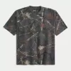 Boxy Heavyweight Camo Crew T-Shirt Boxy Heavyweight Camo Crew T-Shirt