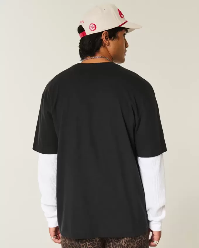 Boxy Heavyweight Cotton Crew T-Shirt