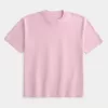 Boxy Heavyweight Cotton Crew T-Shirt