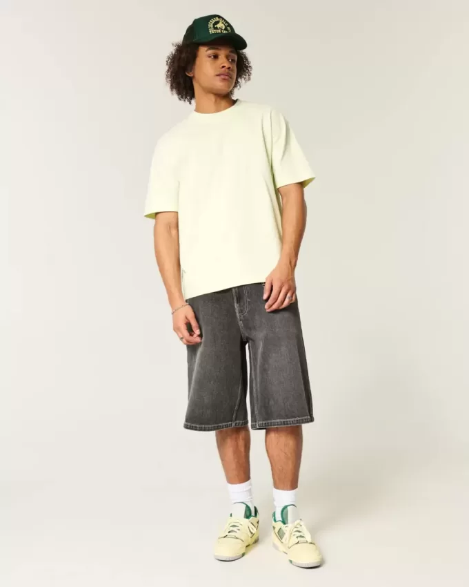 Boxy Heavyweight Crew T-Shirt