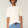 Boxy Heavyweight Crop Crew T-Shirt
