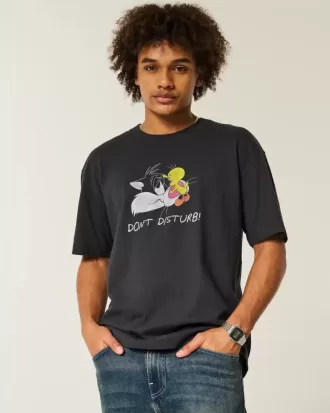 Boxy Heavyweight Looney Tunes Graphic Tee