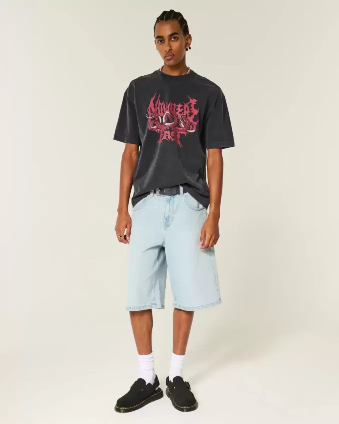 Boxy Heavyweight Nowhere Fast Graphic Tee