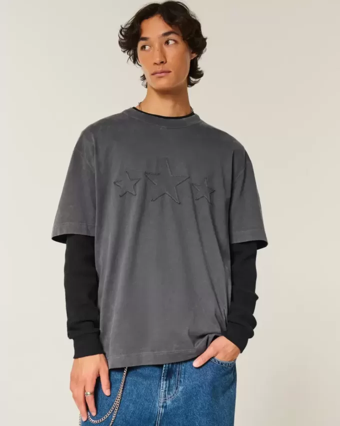 Boxy Heavyweight Star Graphic Tee Boxy Heavyweight Star Graphic Tee