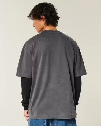 Boxy Heavyweight Star Graphic Tee