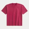 Boxy Heavyweight Washed Crew T-Shirt
