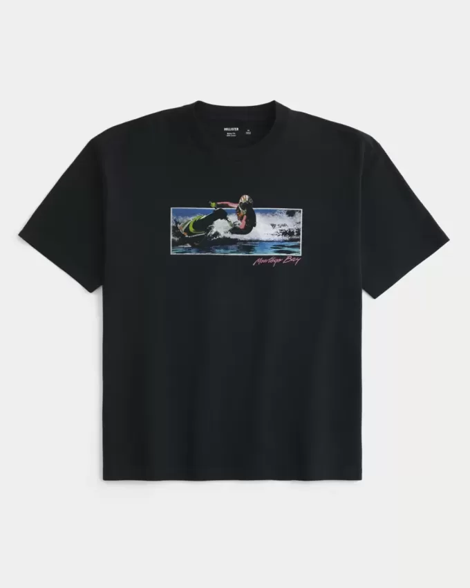 Boxy Montego Bay Graphic Tee