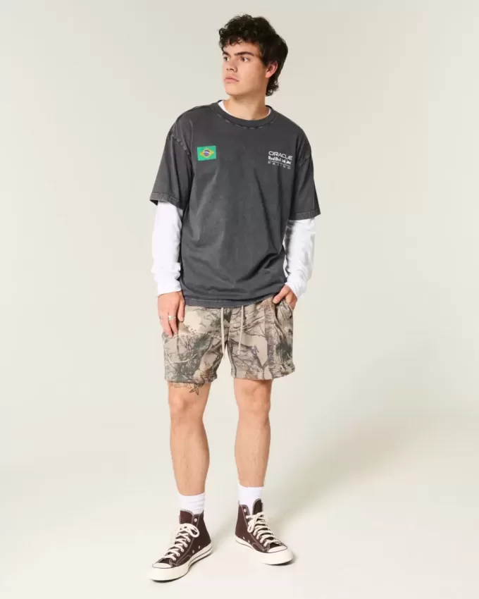 Boxy Oracle Red Bull Racing Graphic Tee