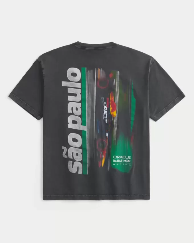Boxy Oracle Red Bull Racing Graphic Tee