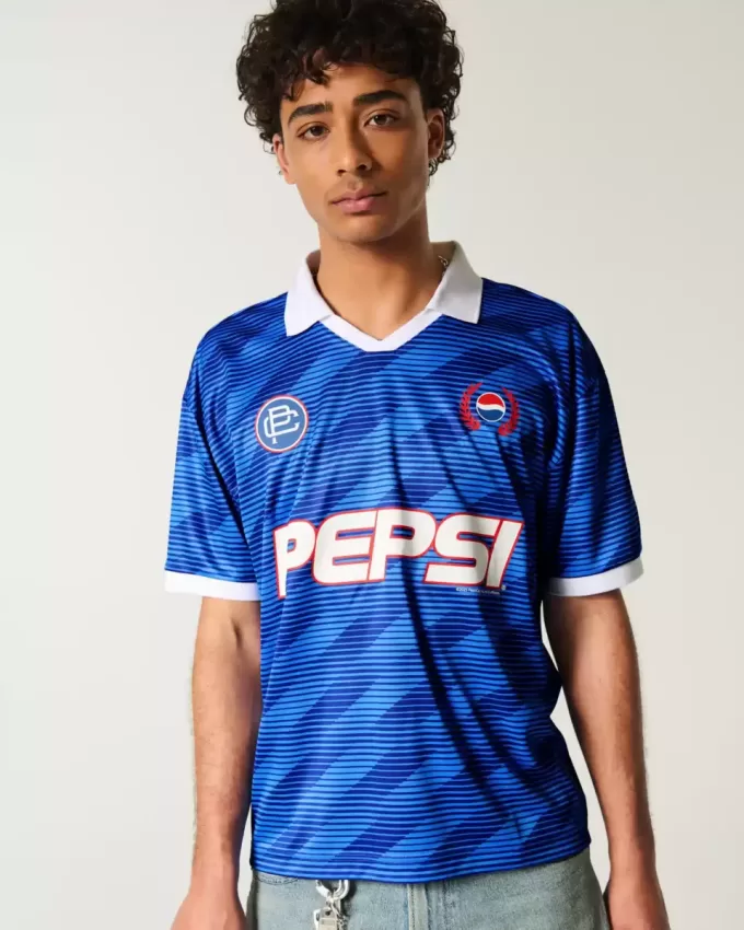 Boxy Pepsi Graphic Jersey Boxy Pepsi Graphic Jersey
