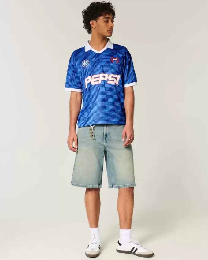 Boxy Pepsi Graphic Jersey Boxy Pepsi Graphic Jersey
