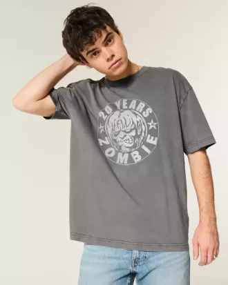 Boxy Rob Zombie Graphic Tee