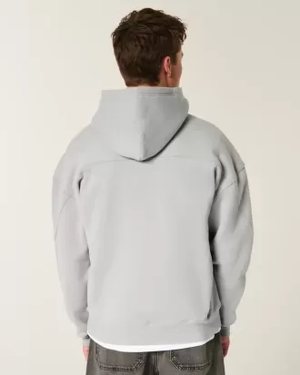 Boxy Seamed Hoodie