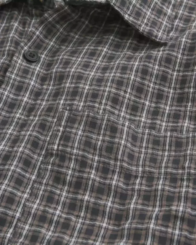 Boxy Short-Sleeve Pocket Shirt