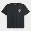 Boxy Snoopy USA Graphic Tee