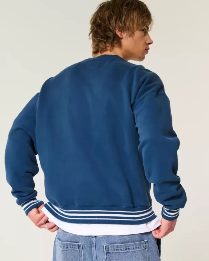 Boxy The Players Golf Graphic Crew Sweatshirt