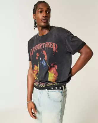 Boxy Undertaker Graphic Tee