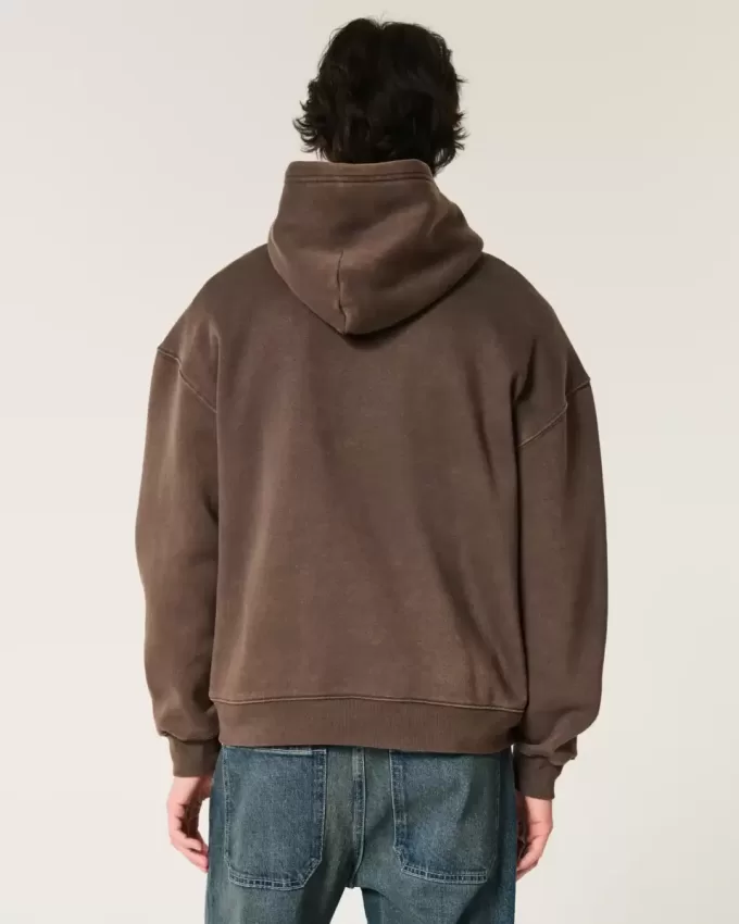 Boxy Washed Hoodie