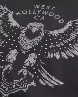 Boxy West Hollywood Graphic Hoodie