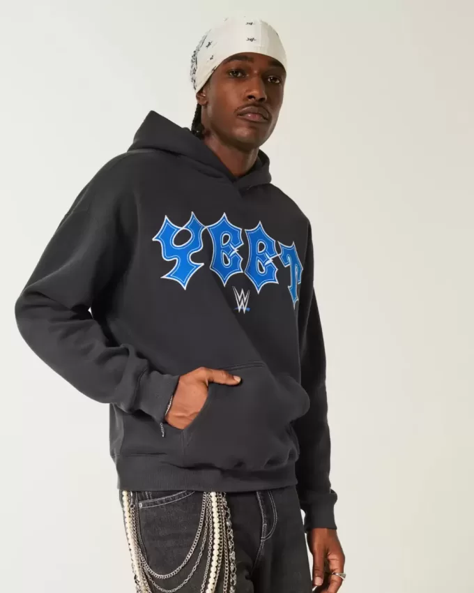 Boxy Yeet Graphic Hoodie