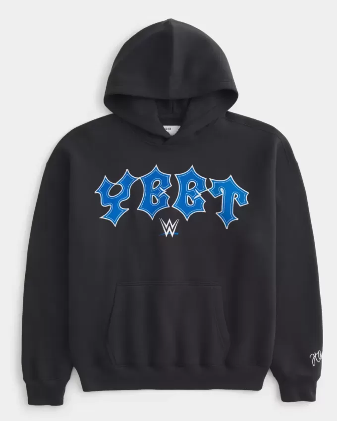 Boxy Yeet Graphic Hoodie