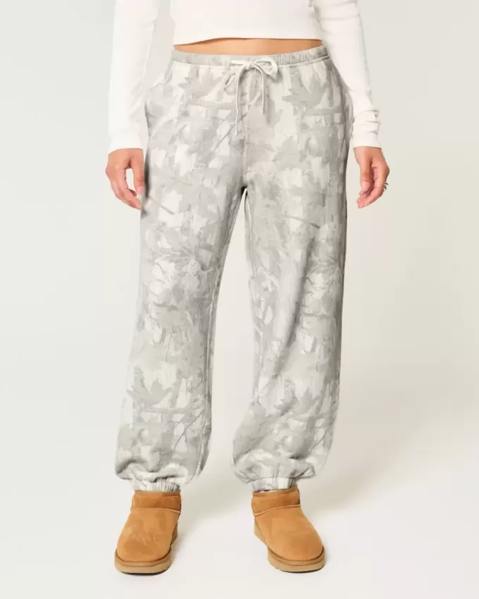 Camo Baggy Fleece Joggers Camo Baggy Fleece Joggers