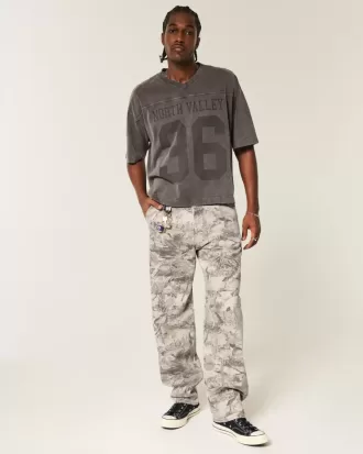 Camo Skater Baggy Painter Jeans