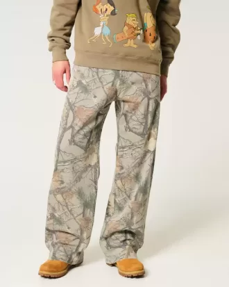 Camo Super Baggy Jeans