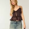 Chiffon Ruffle Cami