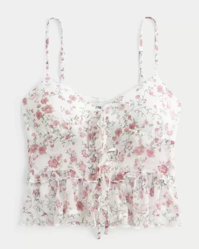 Chiffon Ruffle Cami