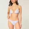 Crochet-Style Trim Double-Strap Cheeky Bikini Bottom Crochet-Style Trim Double-Strap Cheeky Bikini Bottom