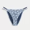 Crochet-Style Trim Double-Strap Cheeky Bikini Bottom Crochet-Style Trim Double-Strap Cheeky Bikini Bottom