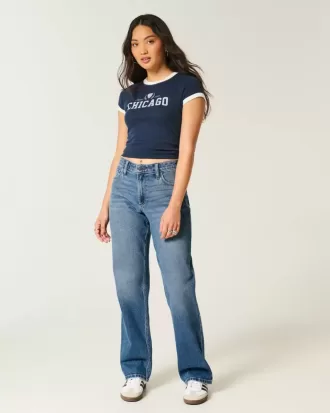 Curvy High-Rise Dad Jeans