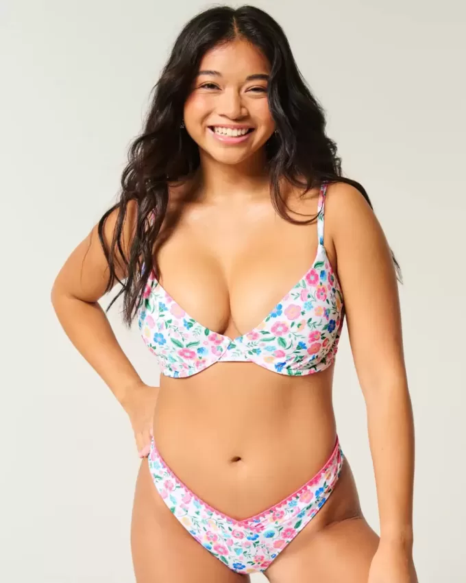 Curvy Plunge Underwire Bikini Top