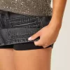 Denim Micro Mini Skort