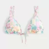 Double Strap Triangle Bikini Top
