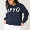 Easy 1990 Graphic Crew Sweatshirt Easy 1990 Graphic Crew Sweatshirt