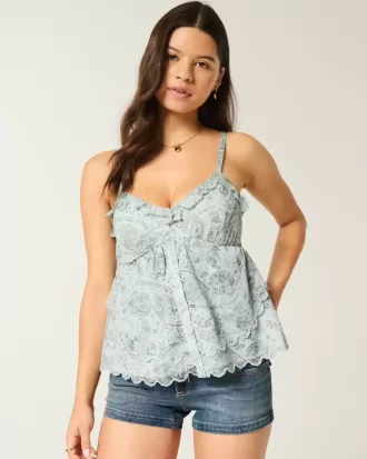 Easy Chiffon Babydoll Top
